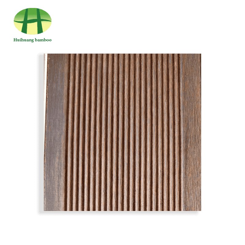 Piso de bambu de ondas pequenas