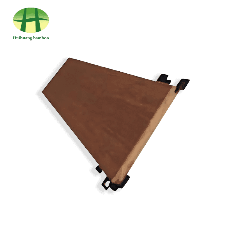 Painéis de parede de bambu pesado natural para exteriores