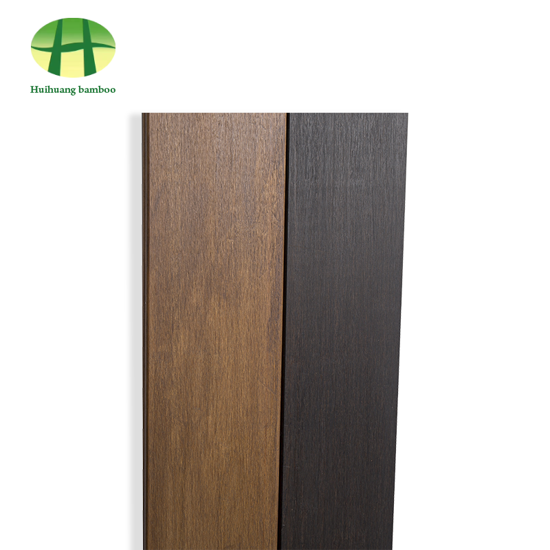 Piso de bambu pesado brilhante de cor natural