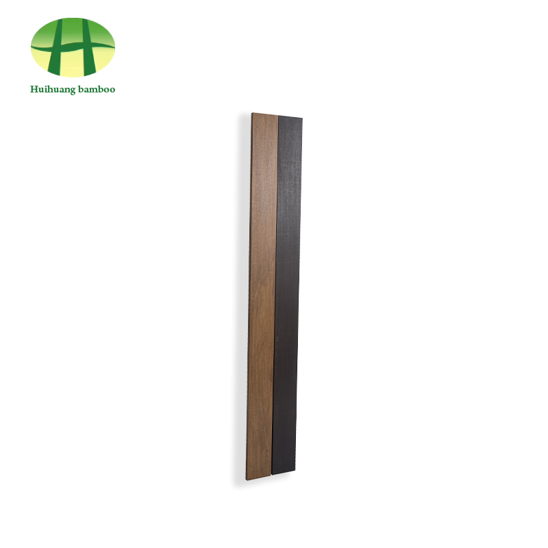 Piso de bambu pesado brilhante de cor natural