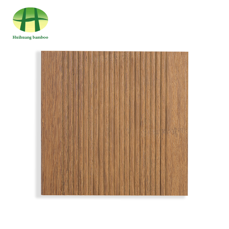 Piso de bambu de ondas pequenas