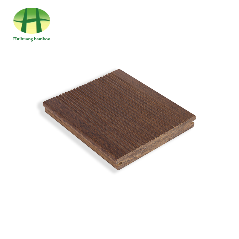 Piso de bambu de ondas pequenas