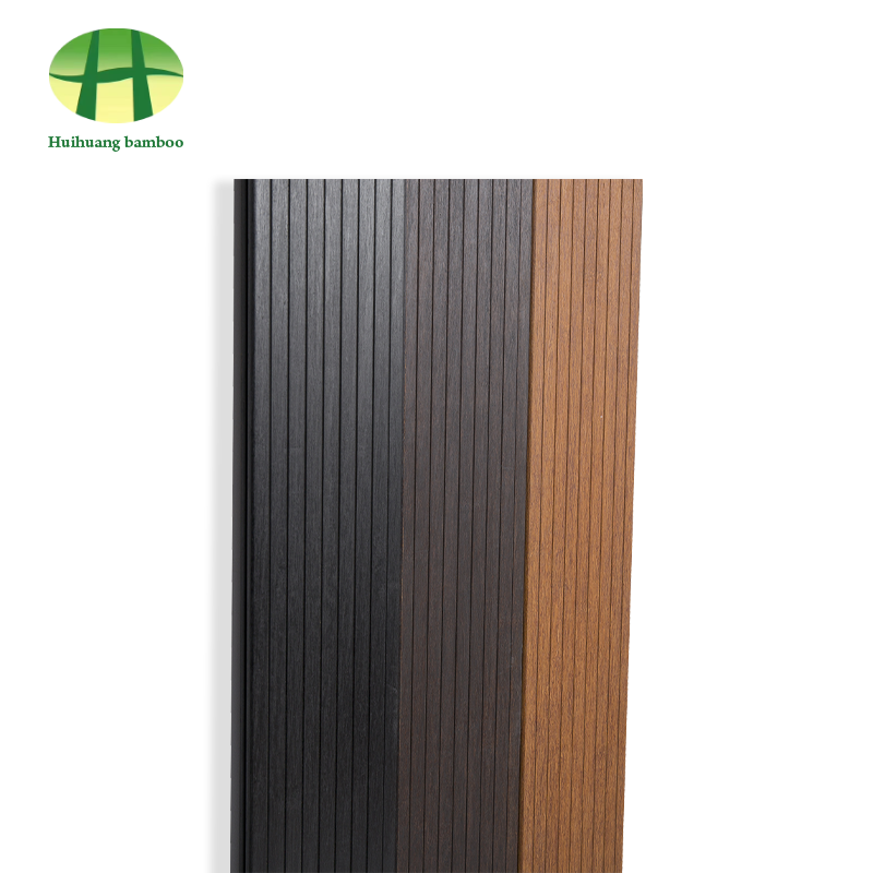 Piso de bambu com ranhuras pequenas