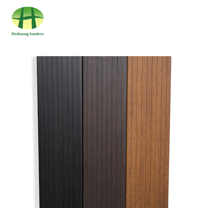 Piso de bambu com ranhuras pequenas